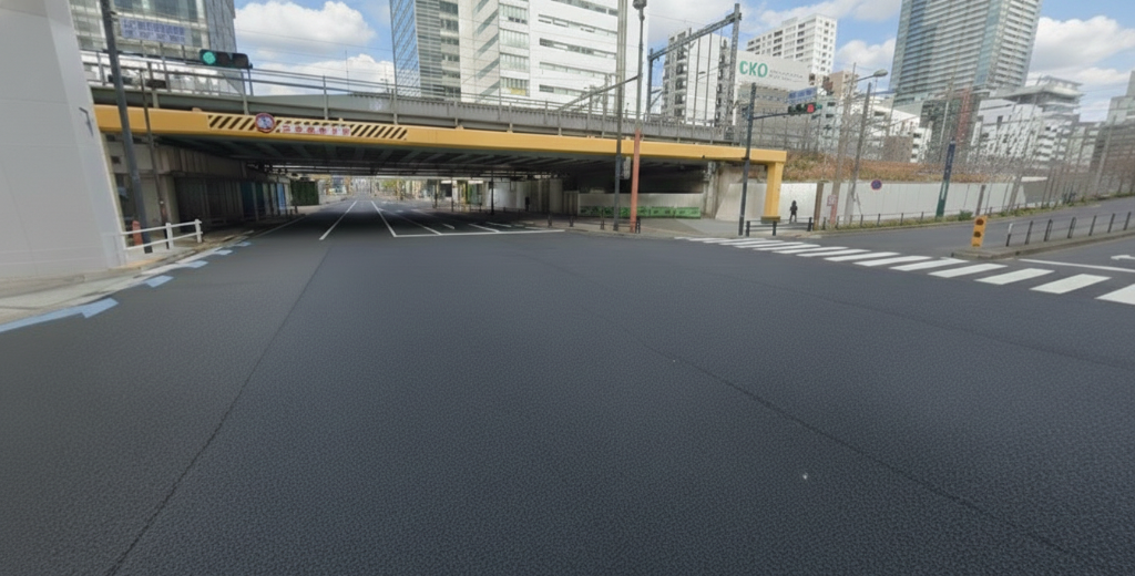 浜松町駅前広場舗装工事